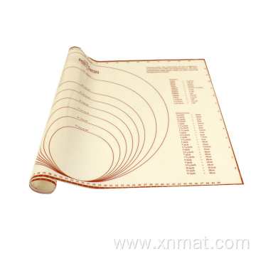 Customized eco-friendly silicone baking rolling dough mat